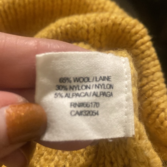 Anthropology Guinevere Mustard Colored sweater - Picture 10 of 10